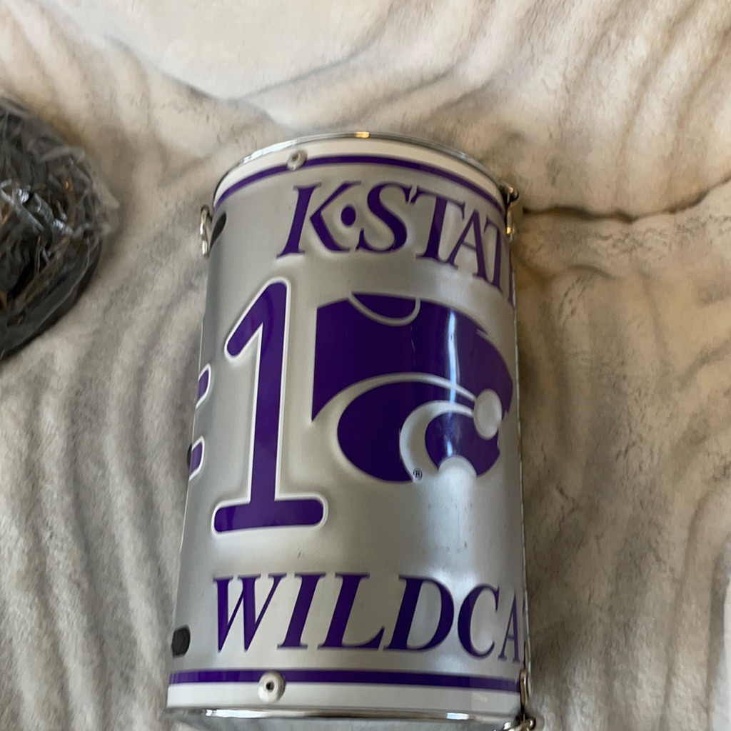 Brand New Custom License Plate Kstate Purse